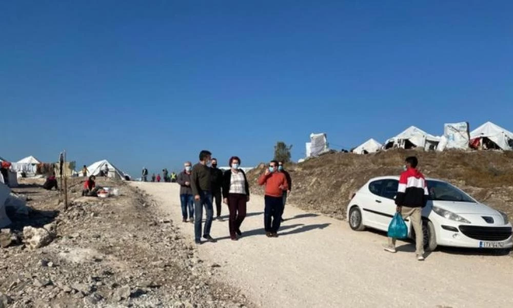 Μηταράκης στο Καρά Τεπέ: «Δεν θυμίζει σε τίποτε το χάος της Μόριας»